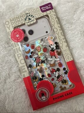 Disney Mickey and Minnie Mouse iPhone 17 Pro Max Phone Case